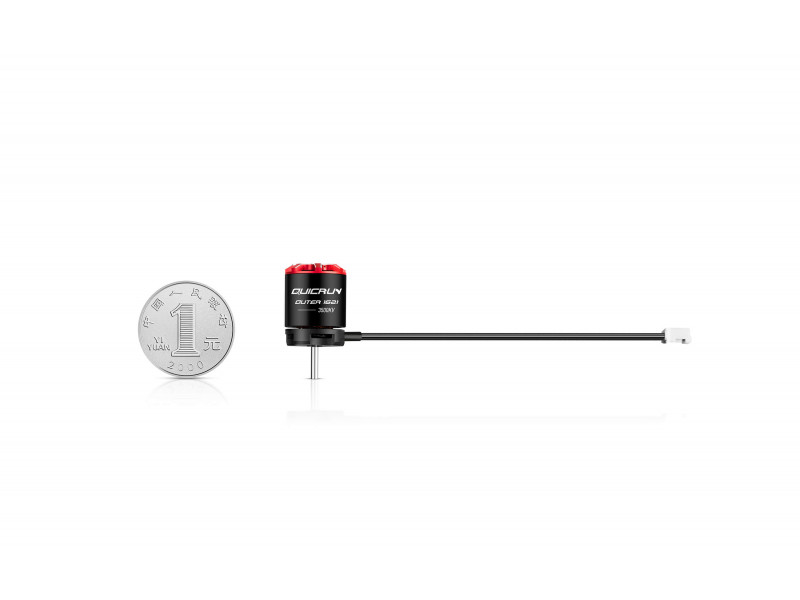 Hobbywing QuicRun Outer 1621SL 3500kV Motor voor 1/24 Crawlers