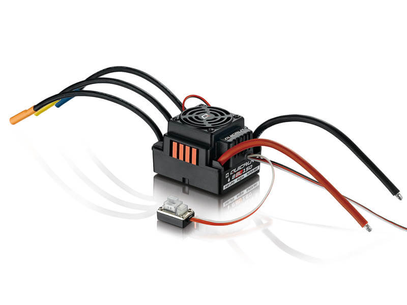 SUPERSTUNT Hobbywing QuicRun WP8BL150 Brushless ESC 150A 3-6S LiPo for 1:8