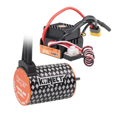 Konect Brushless Combo 10BL60 with 3650SL 3400kV Motor - 1/10