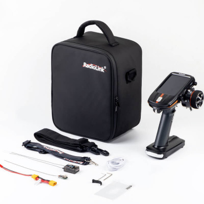 RadioLink RC8X 8-Channel Transmitter with 2 Receivers and Carry Bag - 2.4Ghz - RADRC8X-COMBO