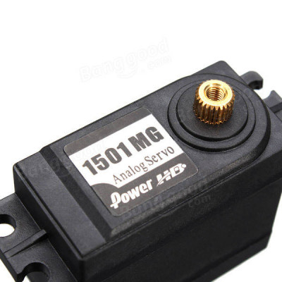 Power HD HD-1501MG Analog Standard Servo - 17kg/cm