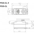 Sanwa PGS-CL II LowProfile Type Servo 0,08sec/16.6kg 