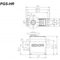 Sanwa PGS-HR Mini Digitale Servo Programmeerbaar - 5.8kg