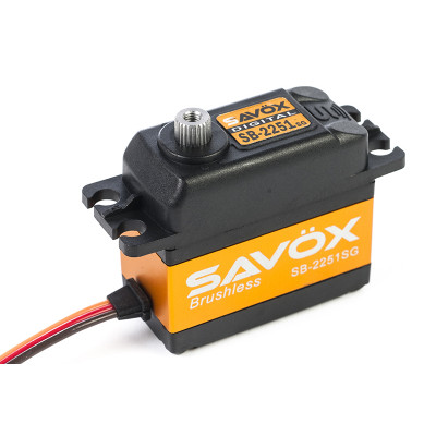 SAVOX SB-2251SG Digital Brushless Servo Steel Gear - 15kg