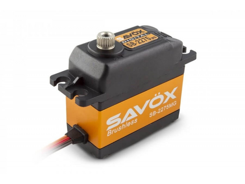 SAVOX SB-2275MG High Voltage Brushless Ultra Speed 0.042s - 9kg