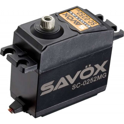 SAVOX SC-0252MG Digitale Servo Metalen Tandwielen - 10,5kg
