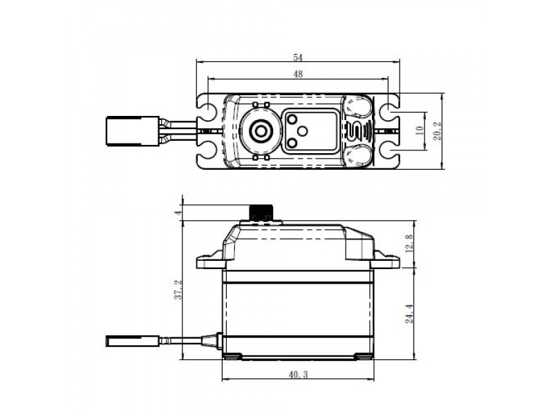 Savox SV-1272SG High Voltage Servo (30kg)