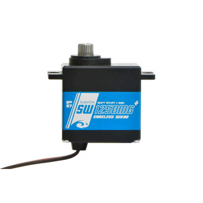 Savox SW-1250MG+ Waterproof Digital Mini Servo 8kg/cm - SW-1250MG+