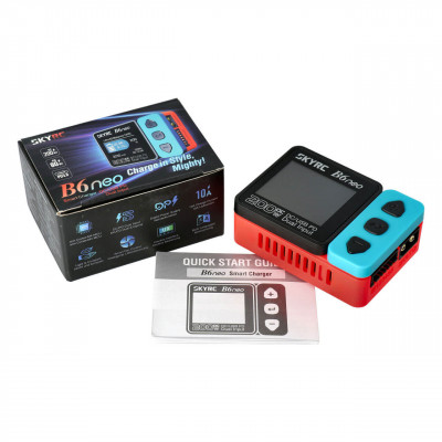 SkyRC B6neo Smart Charger LiPo 1-6s 10A 200W - DC