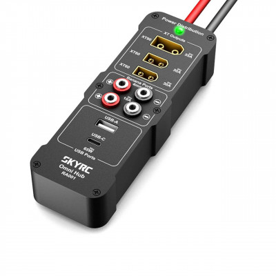 SkyRC Omni XT90 Power Distribution Hub 2000W with USB-C PD 65W