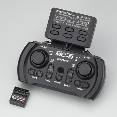 KO PROPO MC-8 Transmitter with Xpansion Keys attachment for MFC02/03