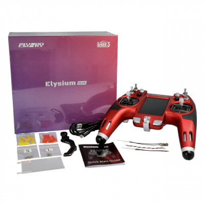 FlySky Elysium EL18 Transmitter with S-BUS Receiver 2.4Ghz - Red