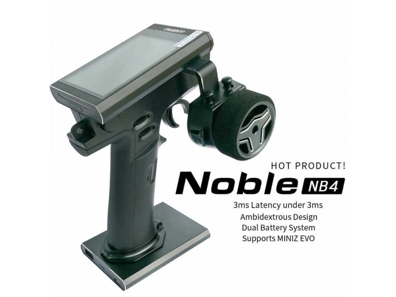 Flysky Noble NB4 Pistool Zender 2.4Ghz met 2 ontvangers