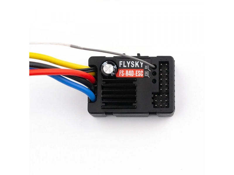 FlySky R4D-ESC Ontvanger 2.4Ghz ANT met ingebouwde ESC en Lichtset