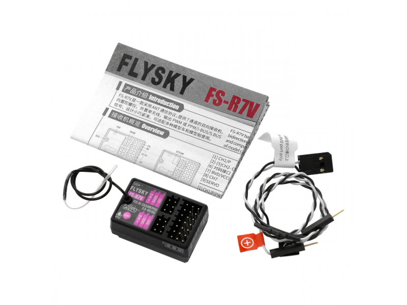 FlySky R7V Ontvanger met Gyro 7 Kanaals ANT