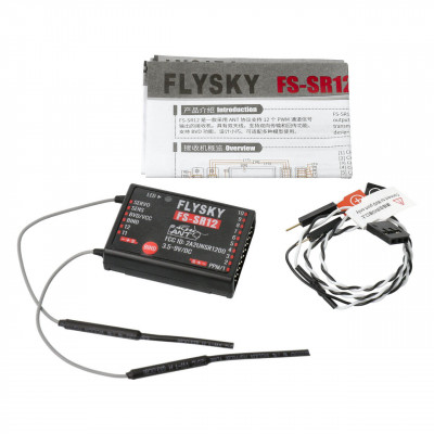 FlySky SR12 Receiver 12 Channels ANT