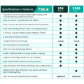 FrSky Twin X14S Zender met Dual 2.4Ghz Systeem incl. Accu - Zwart