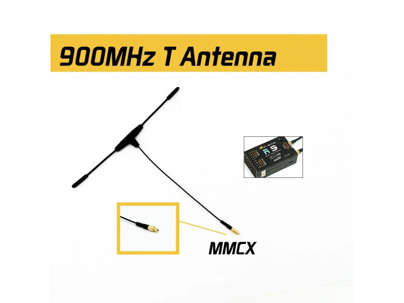 FrSky MMCX Dipole T Antenne voor R9 Ontvanger - 900Mhz