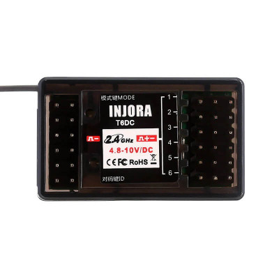 INJORA T6DC Receiver for T6 Transmitter - 2.4Ghz