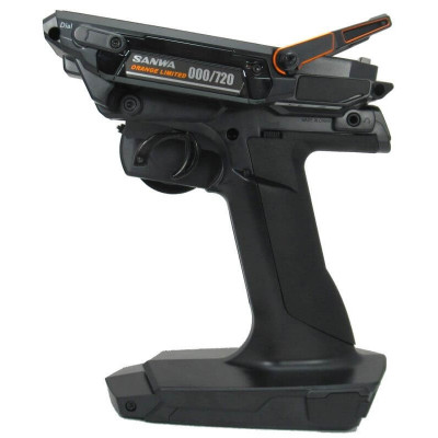 Sanwa  M17 Transmitter LTD with RX-493i + RX492i - 4 Channels - Orange