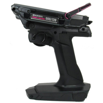 Sanwa  M17 Transmitter LTD with RX-493i + RX492i - 4 Channels - Pink