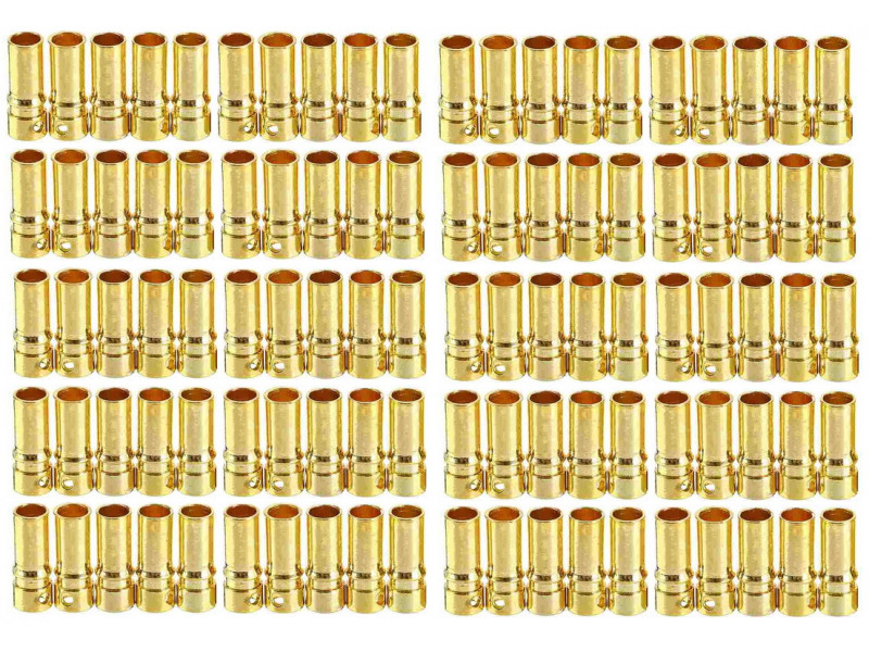 WTE AMASS 3.5mm Goud Stekker Female 100st