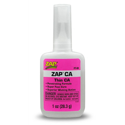 ZAP CA Thin Super Glue 28g - Pink - PT-08