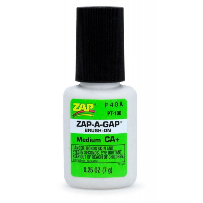 ZAP A GAP CA+ Super Glue with Brush 7g – PT-100
