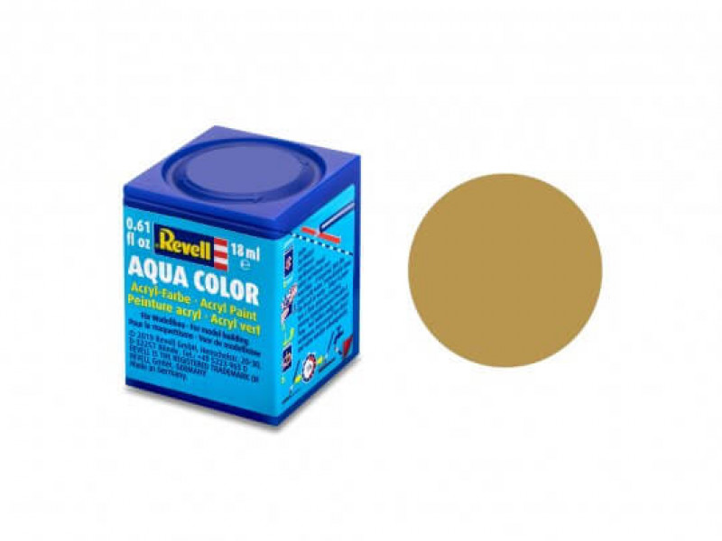 Revell Aqua Color - Zand Geel Mat 18 ml 36116