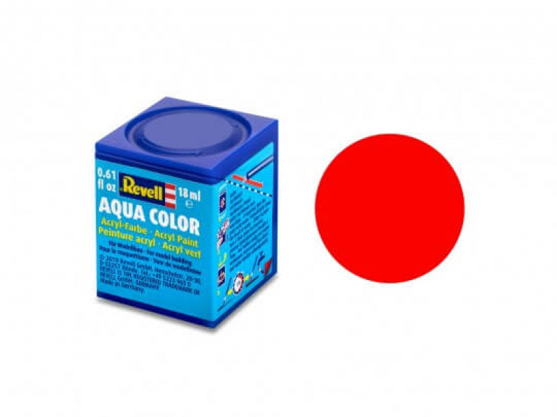 Revell Aqua Color - Neon Oranje Mat 18 ml 36125
