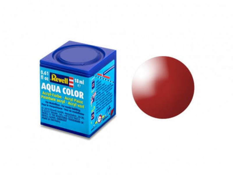 Revell Aqua Color - Vuurrood Glans 18 ml 36131