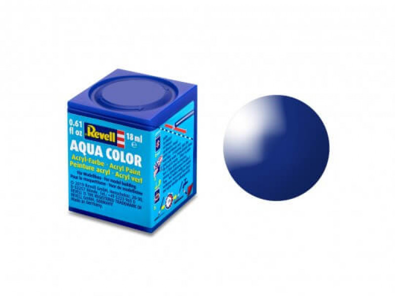 Revell Aqua Color - Ultramarine Blauw Glans 18 ml 36151