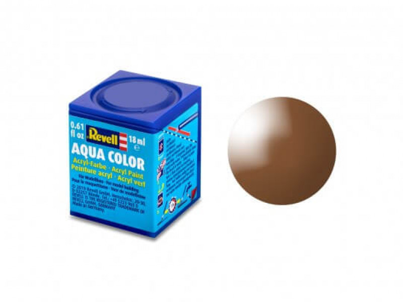Revell Aqua Color - Modderbruin Glans 18 ml 36180
