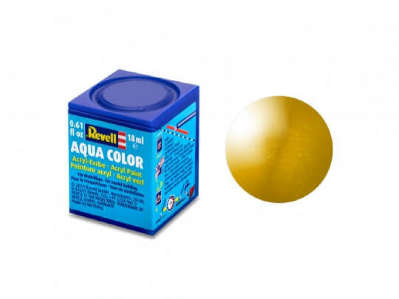 Revell Aqua Color - Messing Metallic 18 ml 36192