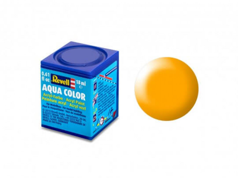Revell Aqua Color - Lufthansa Geel Zijdeglans 18 ml 36310
