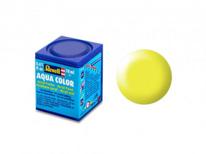 Revell Aqua Color - Neon Geel Zijdeglans 18 ml 36312