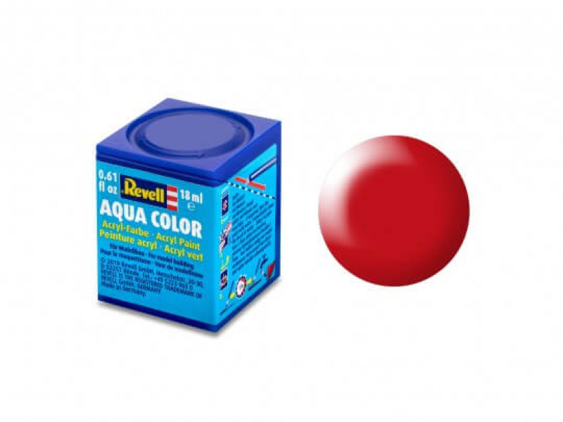 Revell Aqua Color - Neon Rood Zijdeglans 18 ml 36332