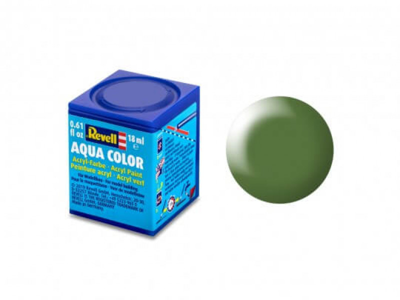Revell Aqua Color - Varengroen Zijdeglans 18 ml 36360