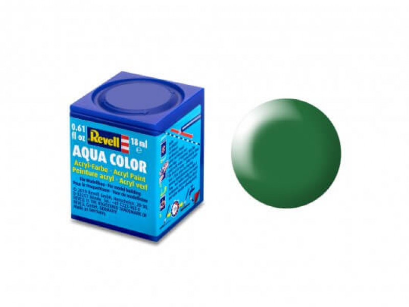 Revell Aqua Color - Blad Groen Zijdeglans 18 ml 36364