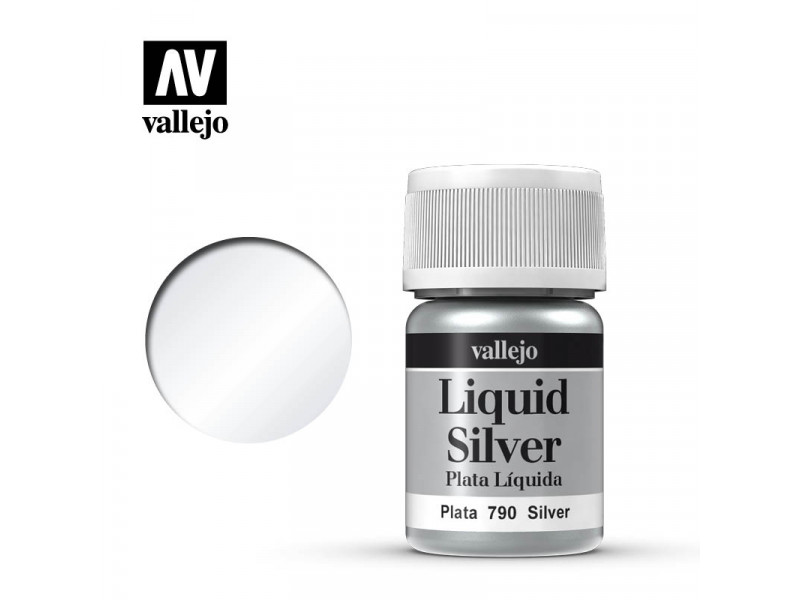 Vallejo Liquid - Zilver 35ml 70790