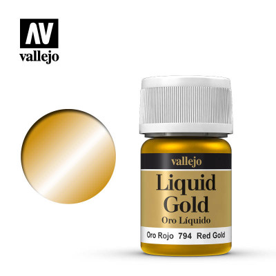 Vallejo Liquid - Rood Goud 35ml 70794