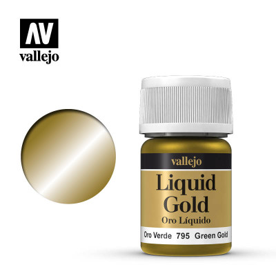 Vallejo Liquid - Groen Goud 35ml 70795