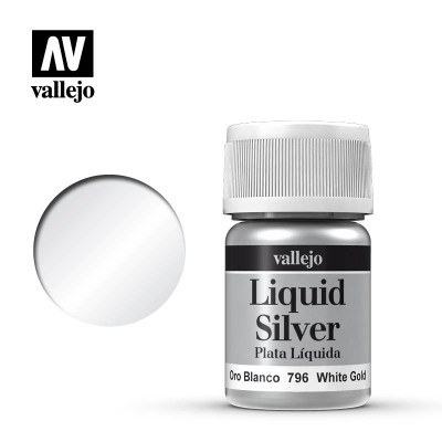 Vallejo Liquid - Wit Goud 35ml 70796