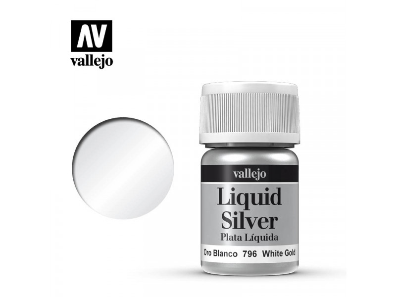 Vallejo Liquid - Wit Goud 35ml 70796