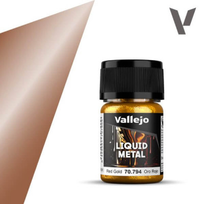 Vallejo Liquid - Red Gold 35ml 70794