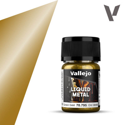 Vallejo Liquid - Green Gold 35ml 70795