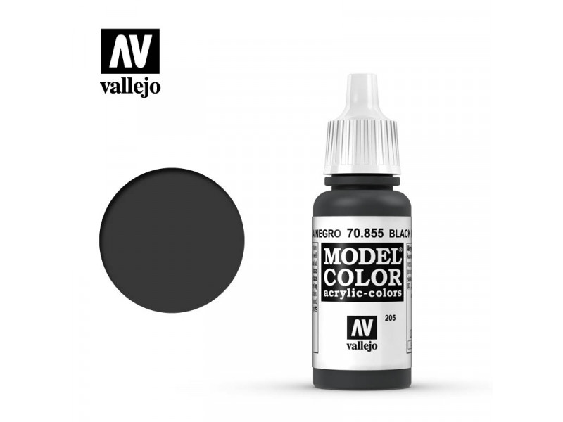 Vallejo Model Color - Zwart Glaze 70855