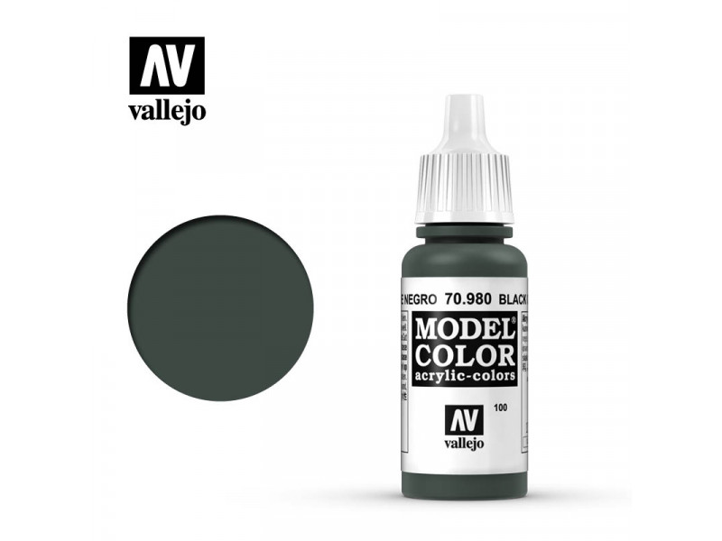 Vallejo Model Color - Zwart Groen 70980