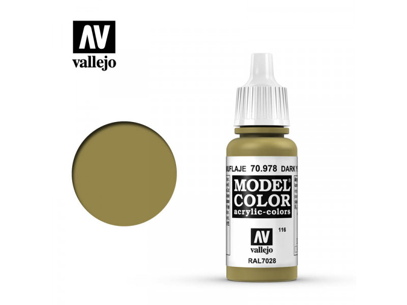 Vallejo Model Color - Donker Geel 70978