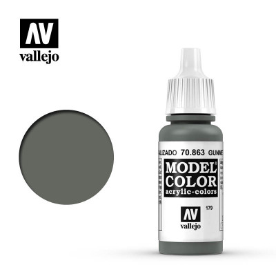 Vallejo Model Color - Gunmetal Grijs 70863